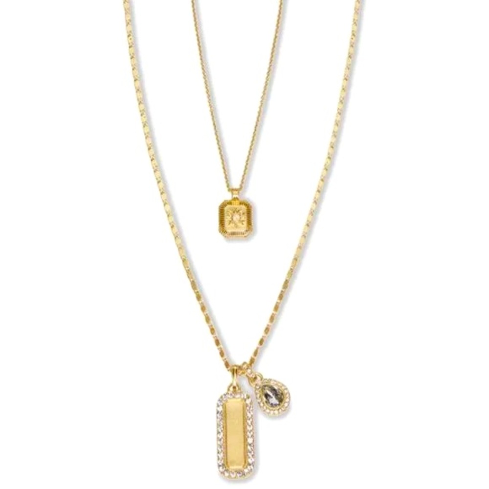 Cabi Fable Necklace #2251 layered look 2in1 Hard to find